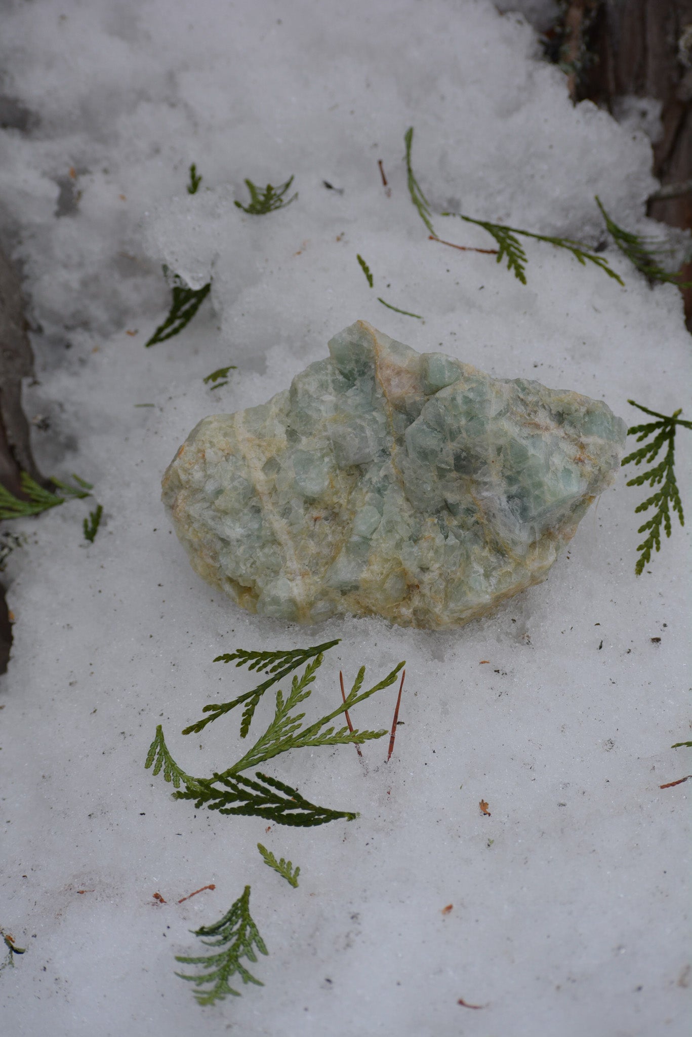 Large Green Flourite